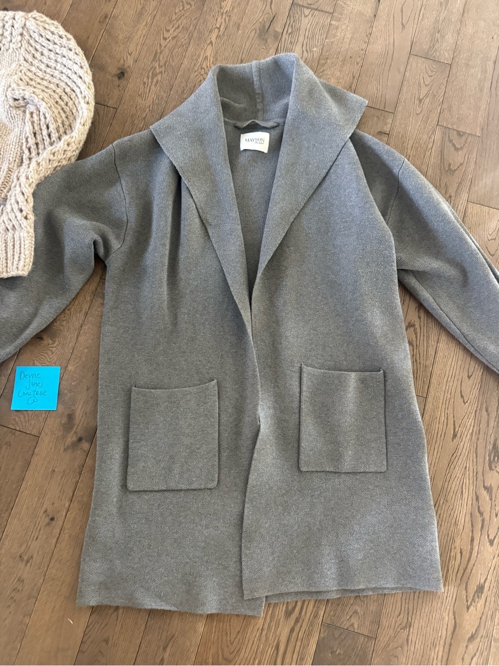 Mayson the label cardigan